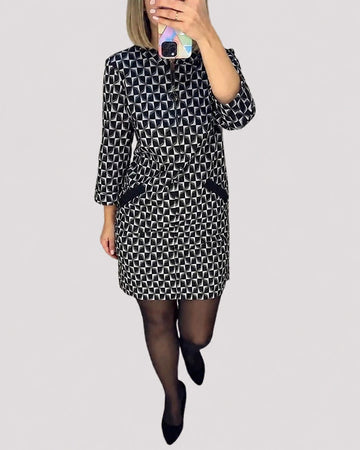 Michelle - Vestido de Manga Larga Elegante