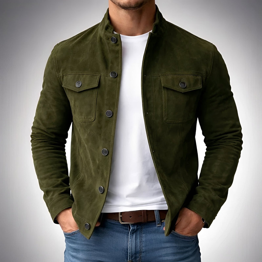 Gideon - Chaqueta Casual con Botones