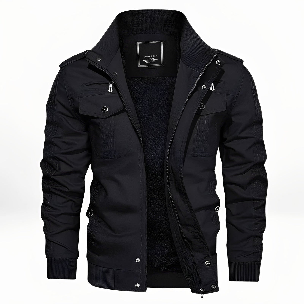 Jaxon - Chaqueta de invierno acogedora con bolsillos