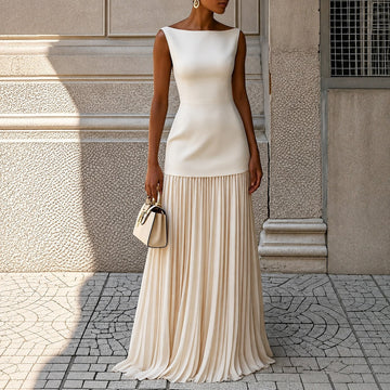 Alice - Vestido Maxi Elegante Sin Mangas Ajustado