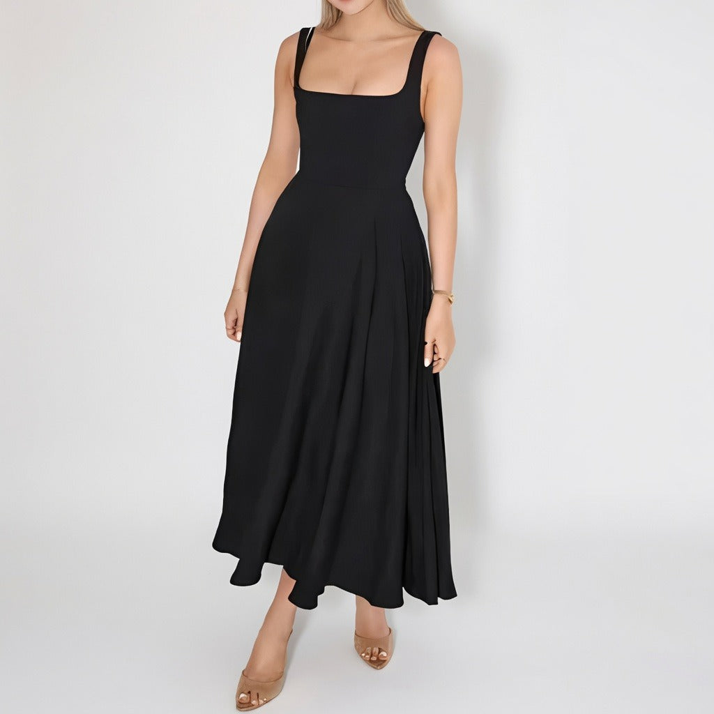 Blair - Vestido Midi Sencillo y Simple