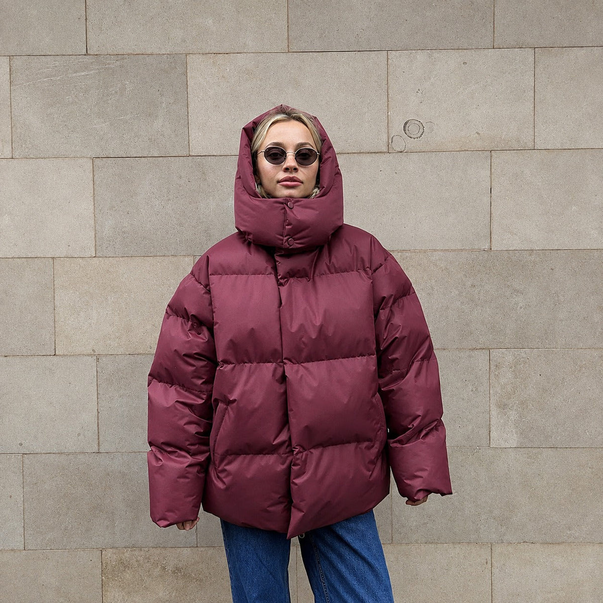 Natalia - Chaqueta gruesa con capucha