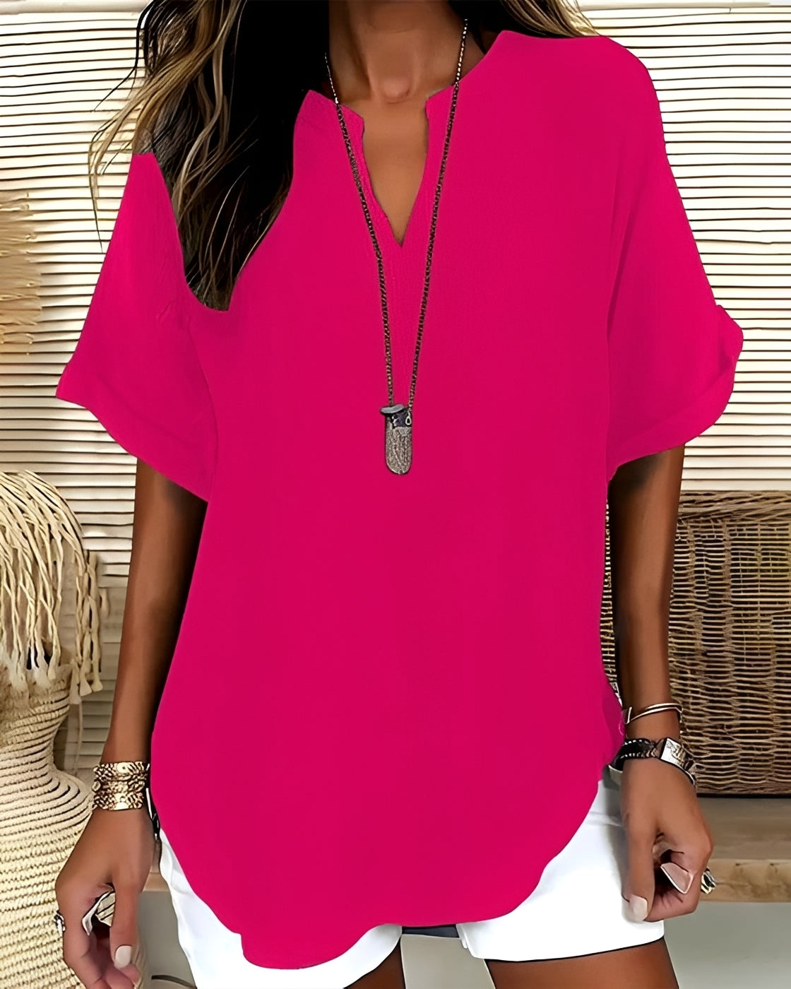 Shanice - Blusa Holgada Casual