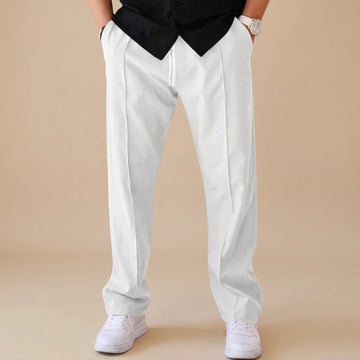 Chandler - Pantalones Jogger Rectos Minimalistas