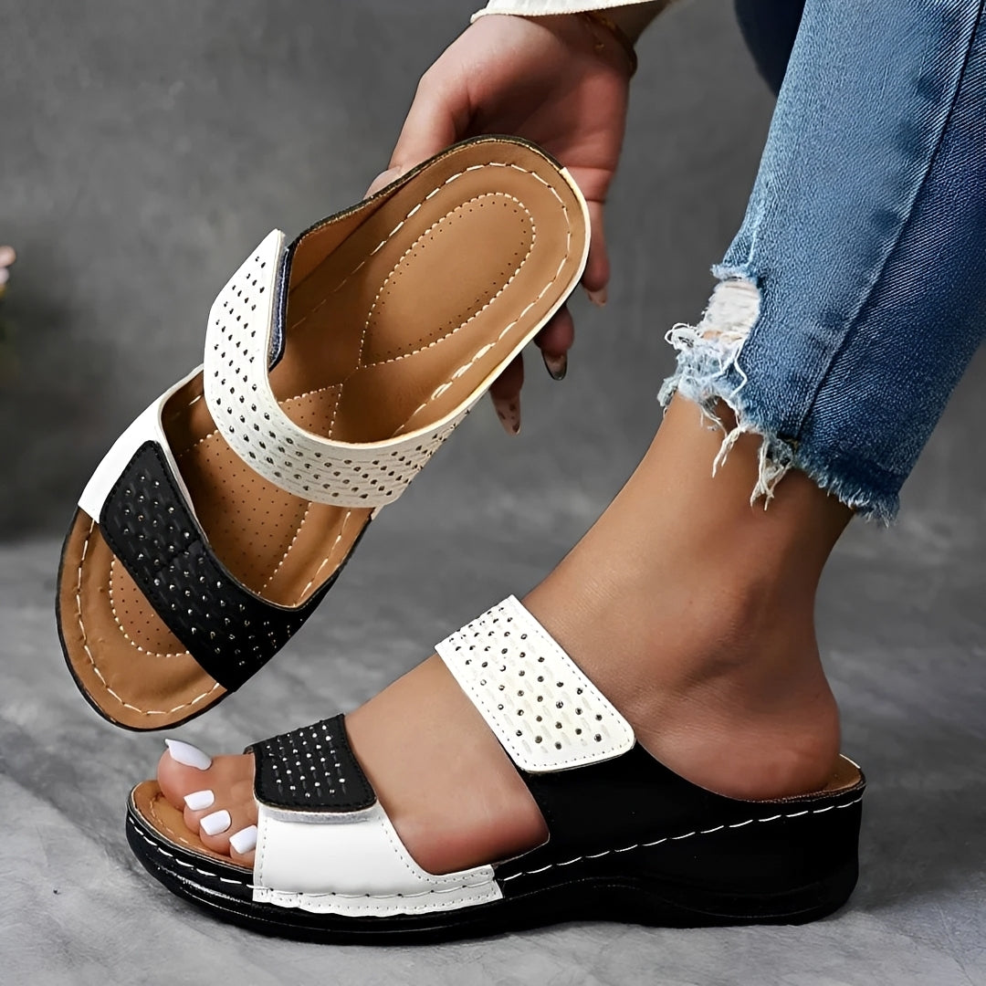 Lauren - Sandalias Cómodas con Diseño Hueco