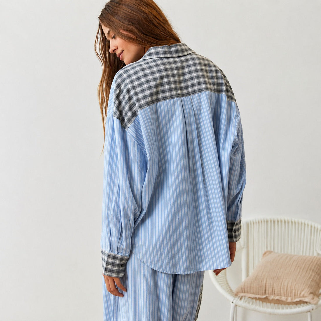 Elena - Pijama casual de dos piezas