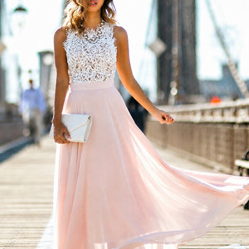 Reegan - Vestido Largo Sin Mangas