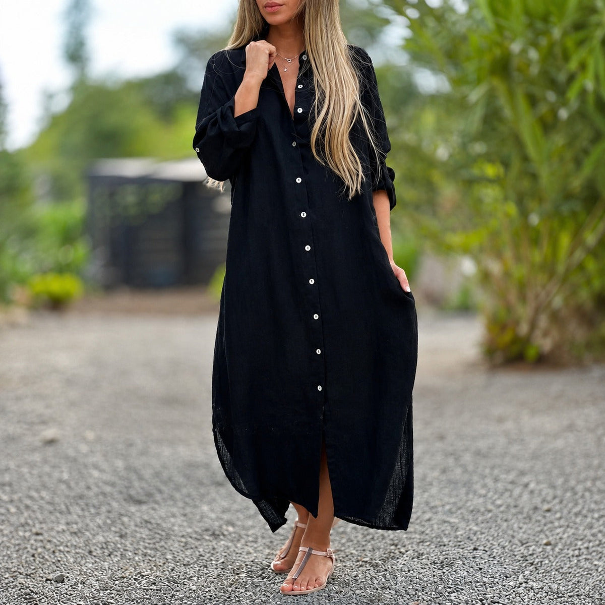 Sharon - Vestido Suelto Casual