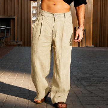 Brandon - Pantalones Anchos y Ligeros