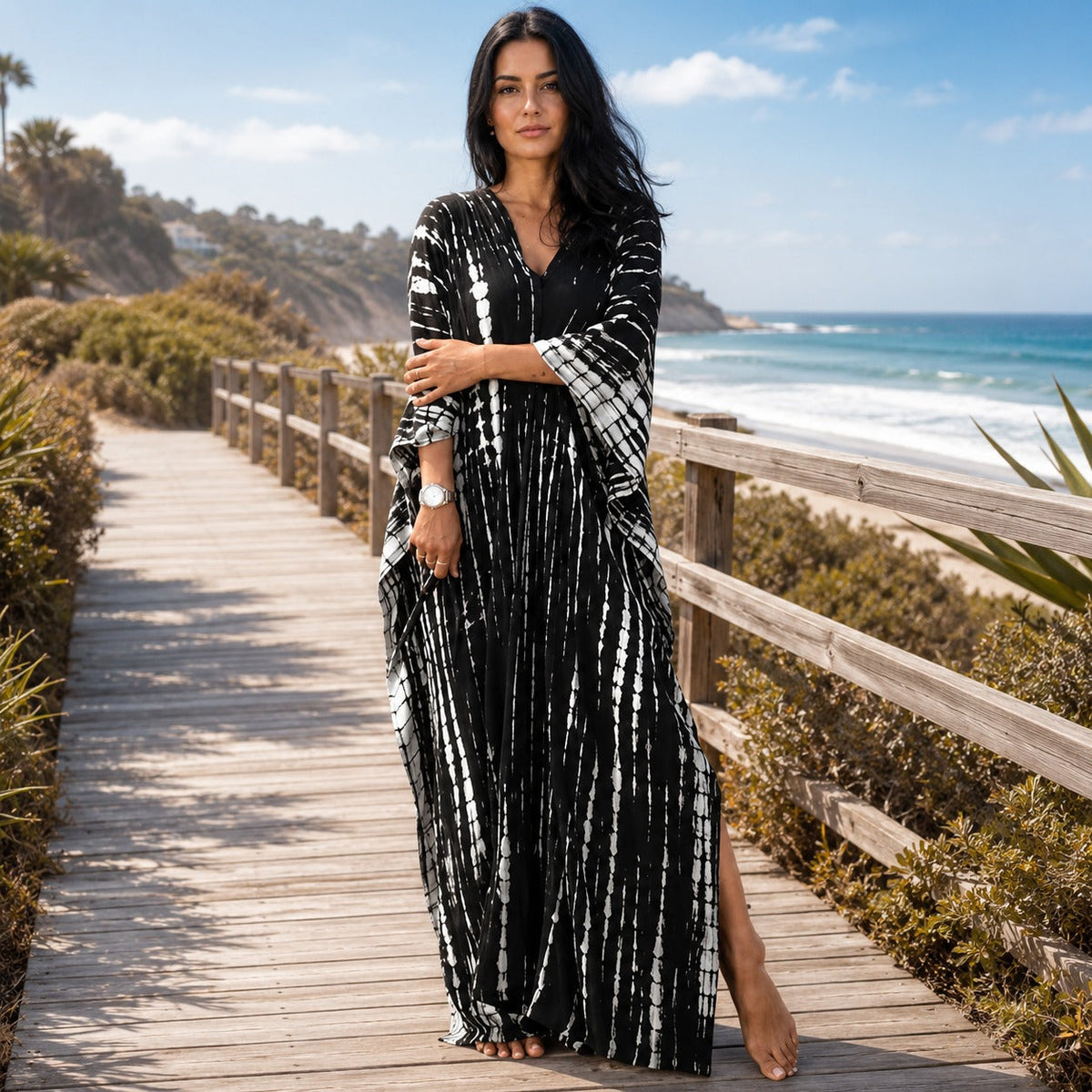 Emmy - Vestido Maxi Boho Elegante