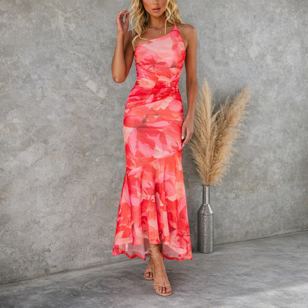 Tiffany - Vestido Midi Estampado Floral