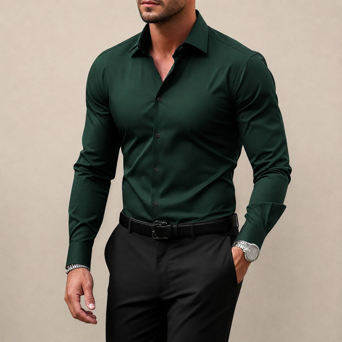 Gibbs - Camisa Formal Ajustada