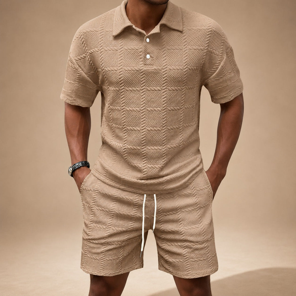 Anthony - Conjunto Texturizado Elegante