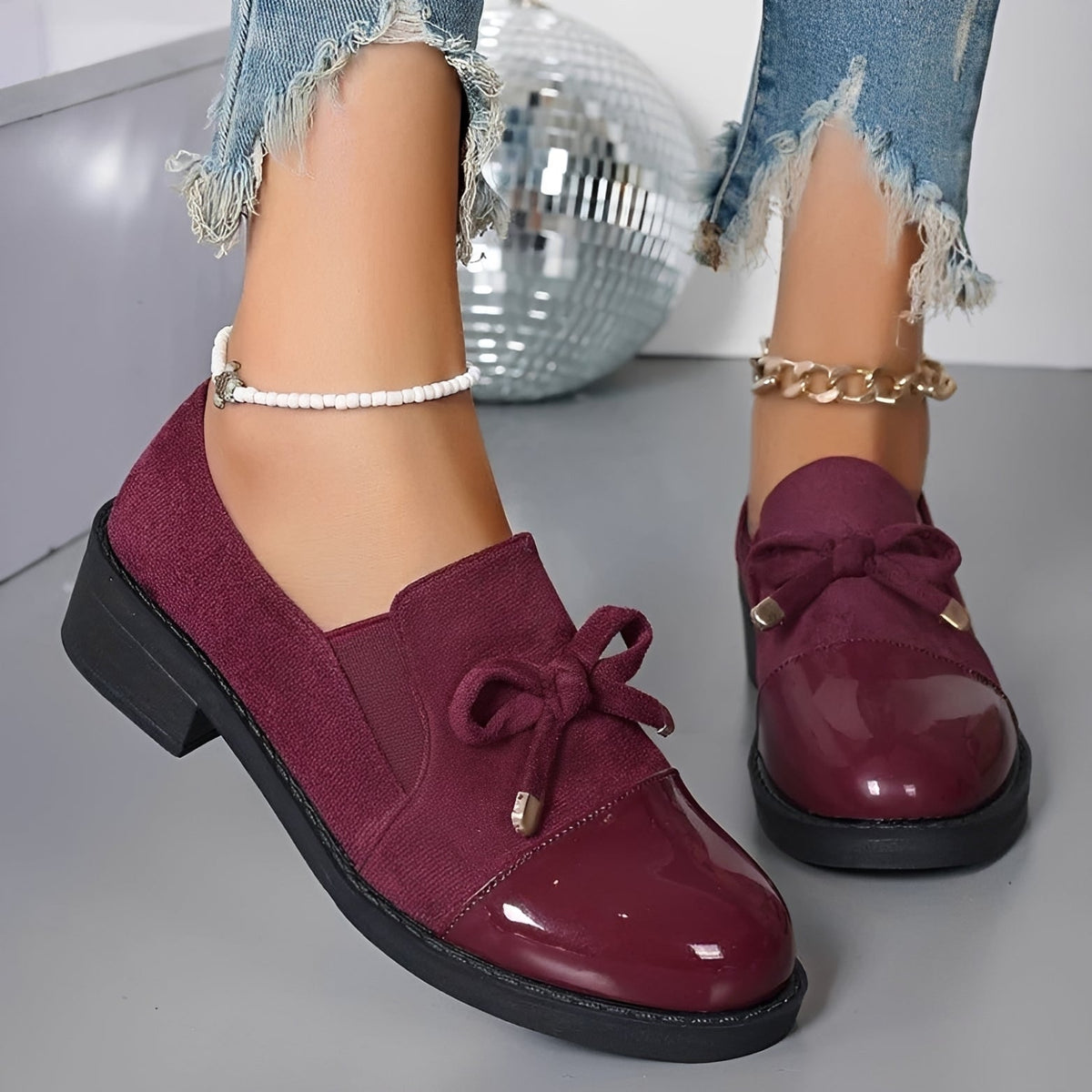 Janet - Mocasines Gruesos y Estilosos