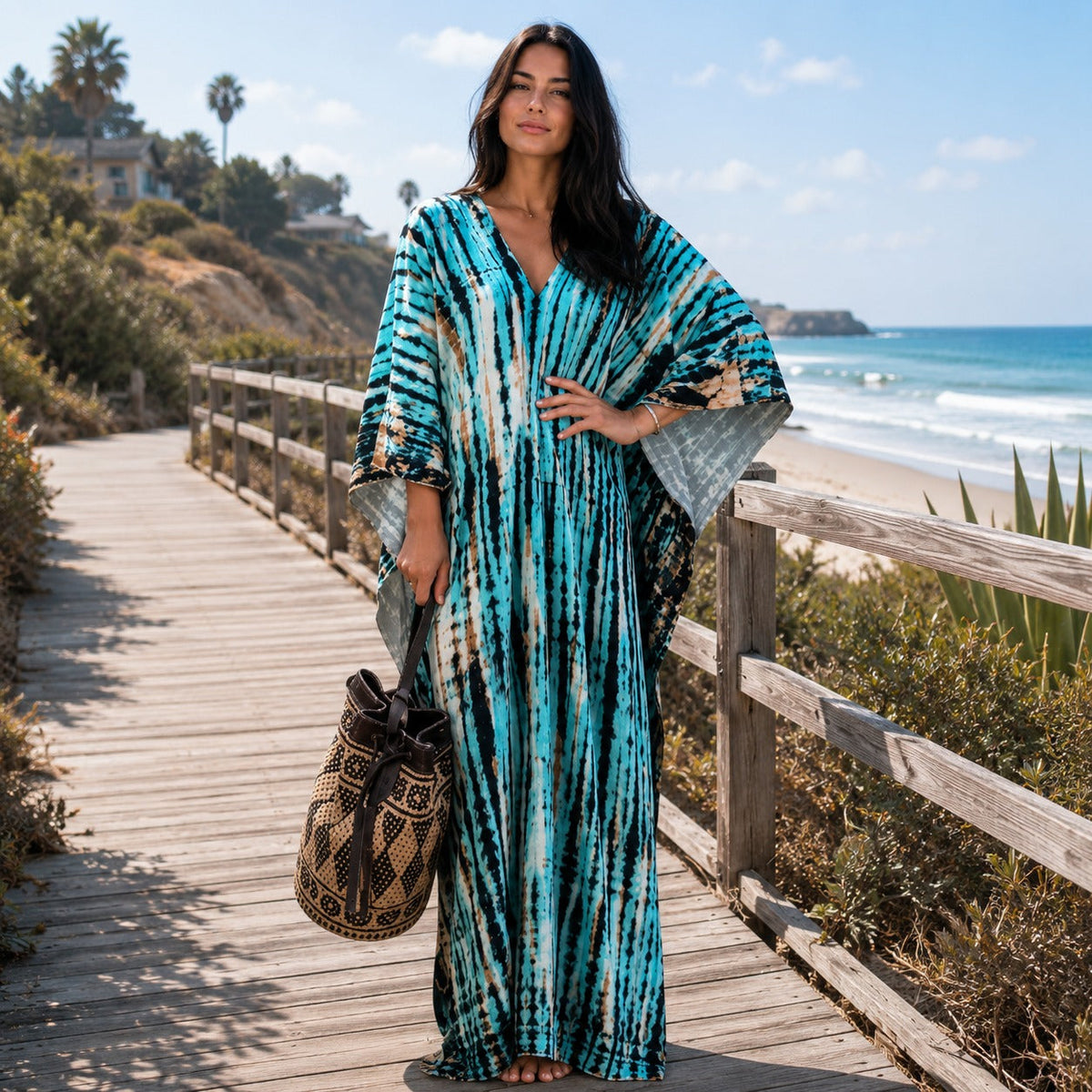 Emmy - Vestido Maxi Boho Elegante