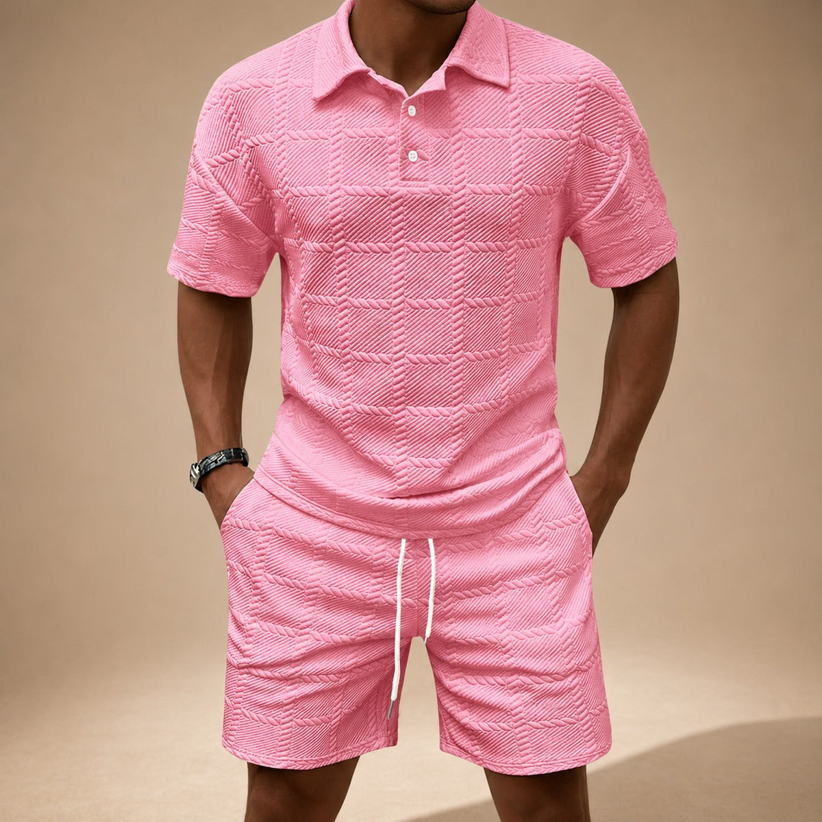 Anthony - Conjunto Texturizado Elegante