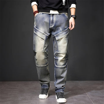 Myers - Jeans Rectos Desgastados con Estilo