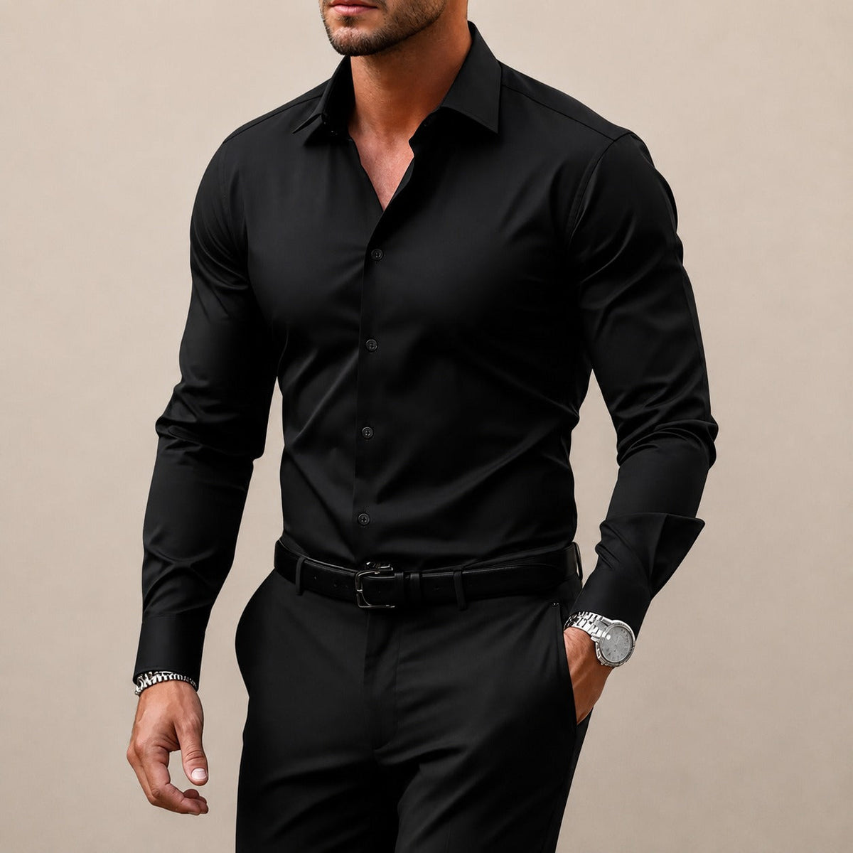 Gibbs - Camisa Formal Ajustada