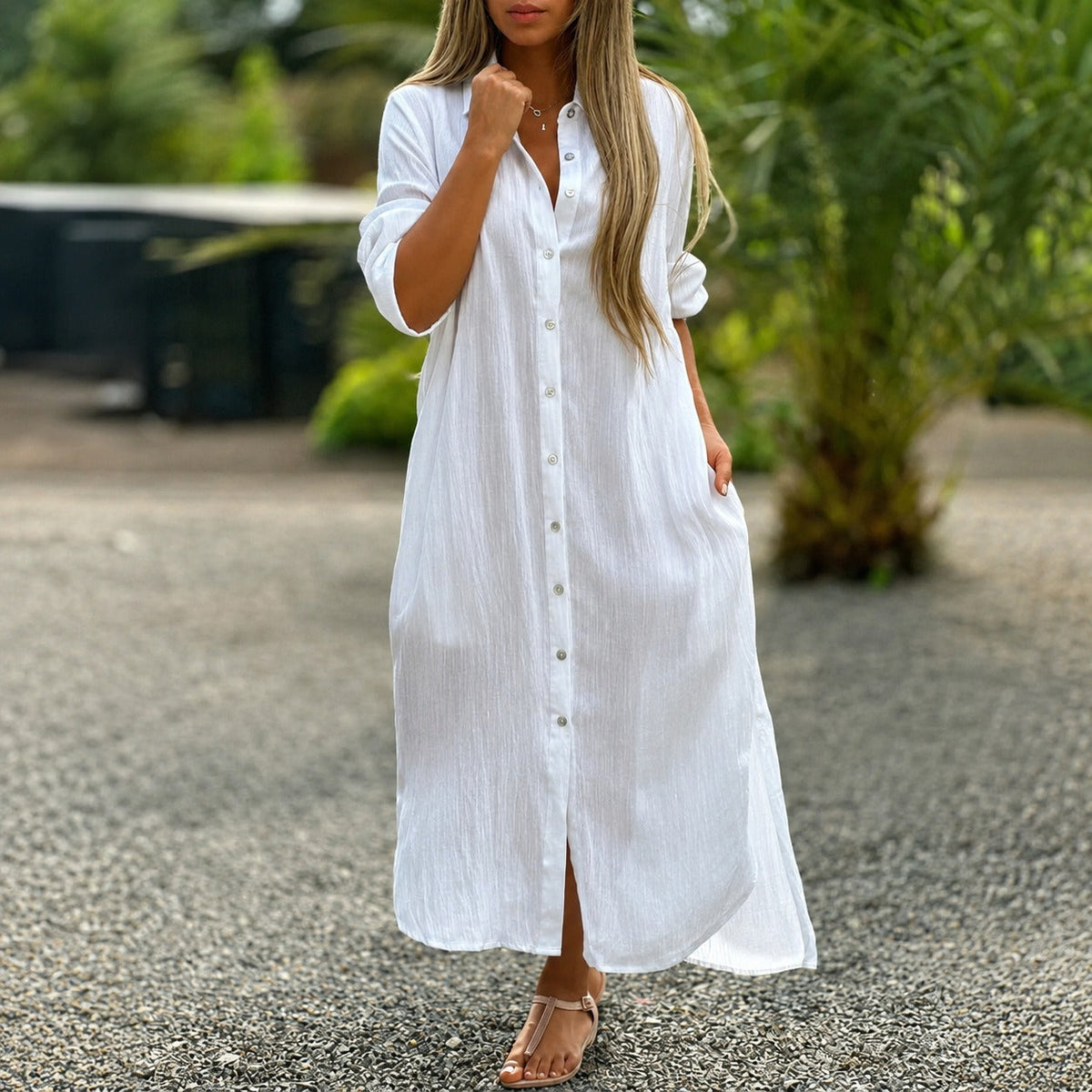 Sharon - Vestido Suelto Casual