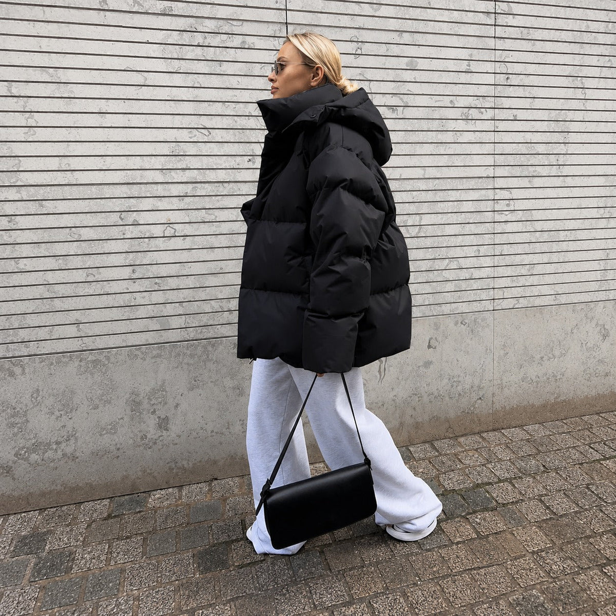 Natalia - Chaqueta gruesa con capucha