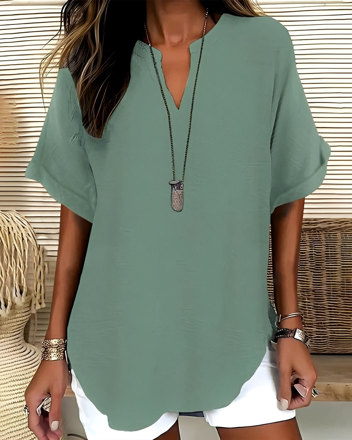 Shanice - Blusa Holgada Casual