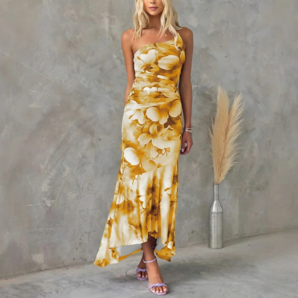 Tiffany - Vestido Midi Estampado Floral