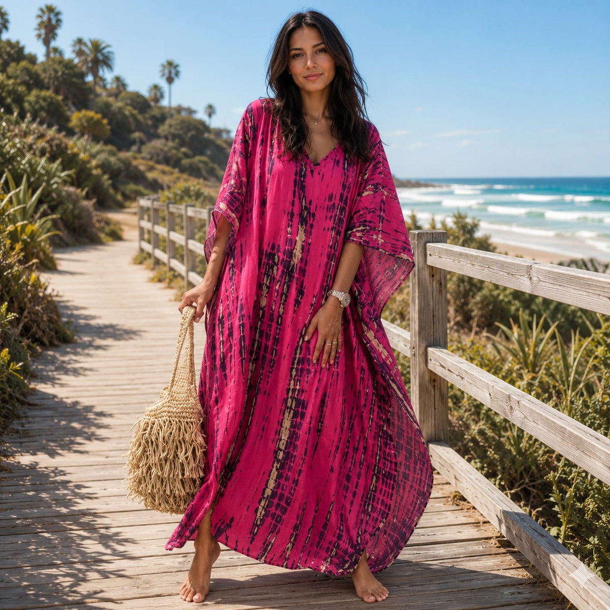 Emmy - Vestido Maxi Boho Elegante