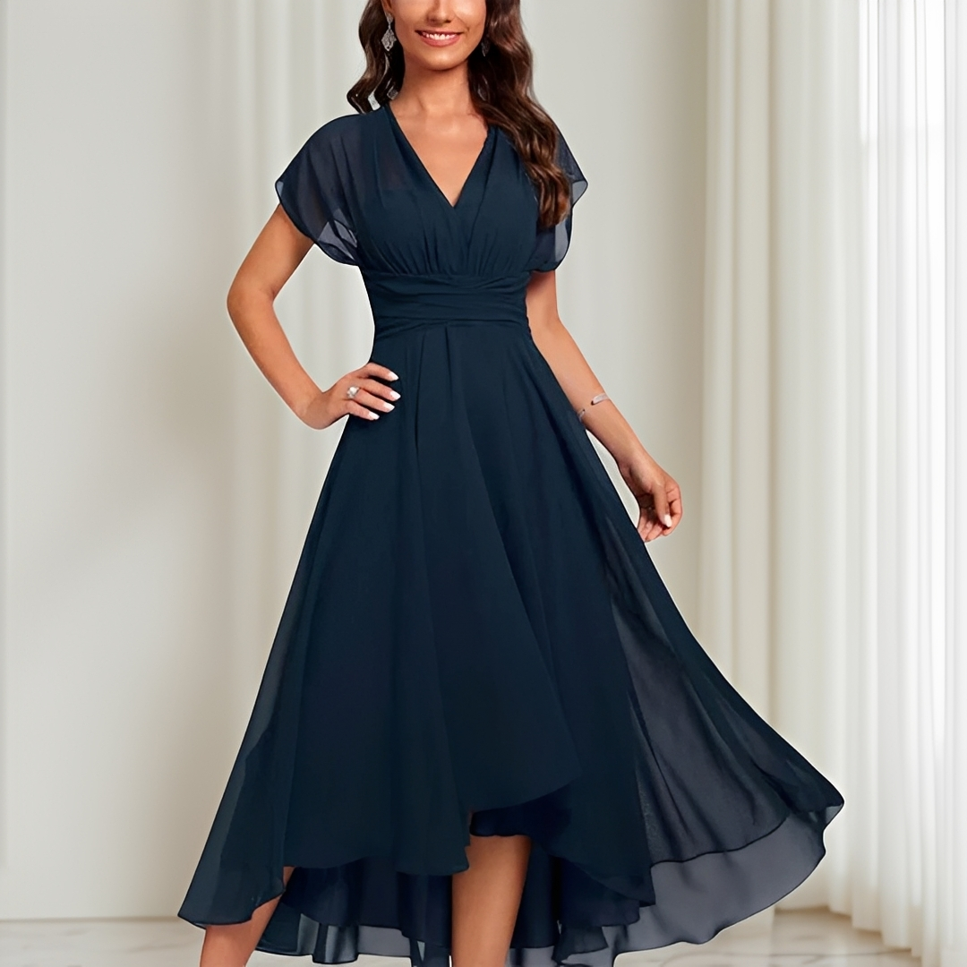 Blaine - Vestido Midi de Cóctel Estiloso