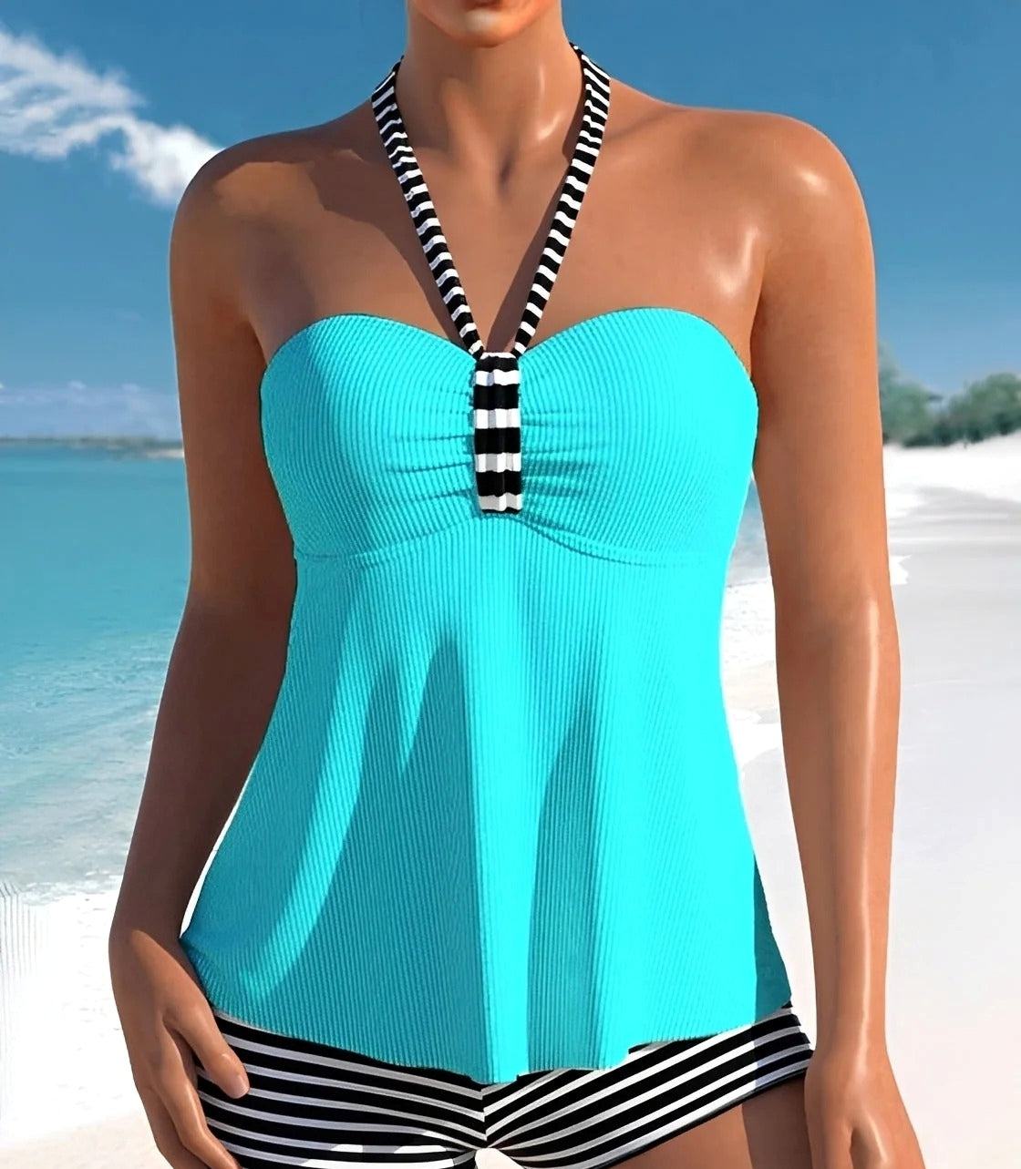 Ayla - Tankinis Halter Elegantes