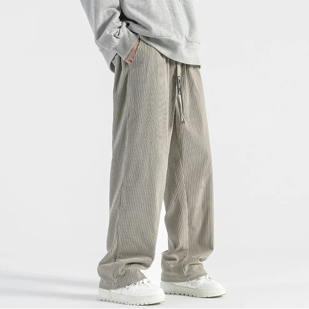 Quinn - Pantalones con textura