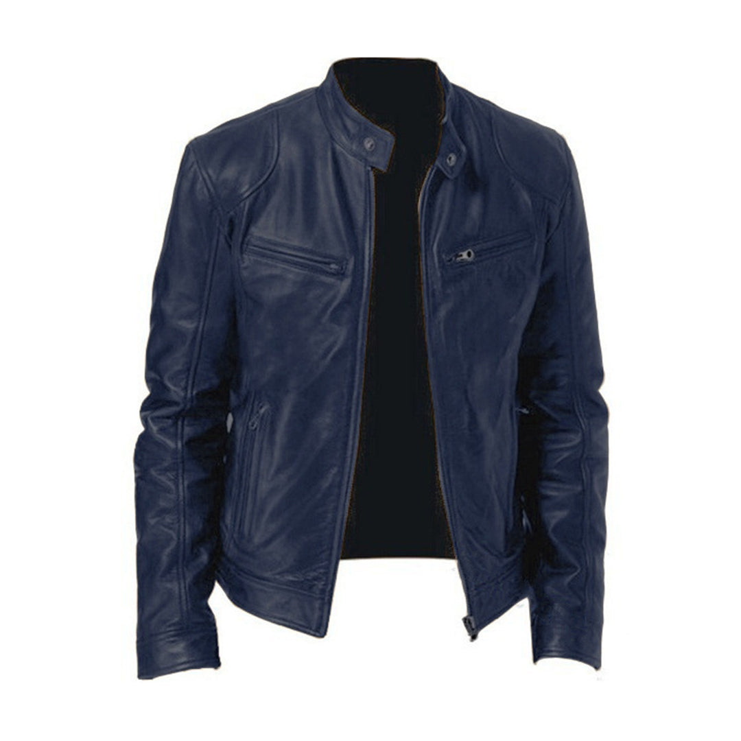 Chaqueta de piel elegante Rainer para hombre
