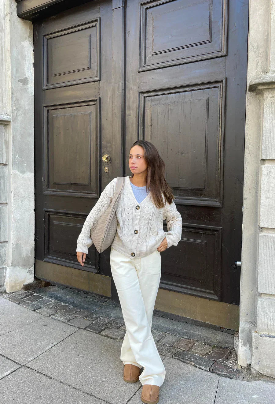 Bolso trenzado de moda – Elegancia estilo diario