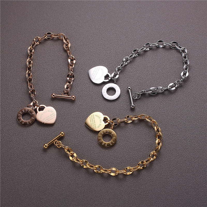 Alessia – Pulsera de mujer tendencia de acero inoxidable