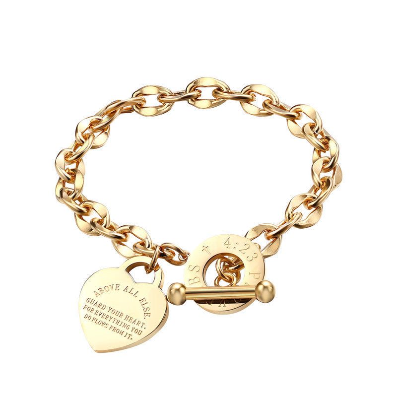 Alessia – Pulsera de mujer tendencia de acero inoxidable