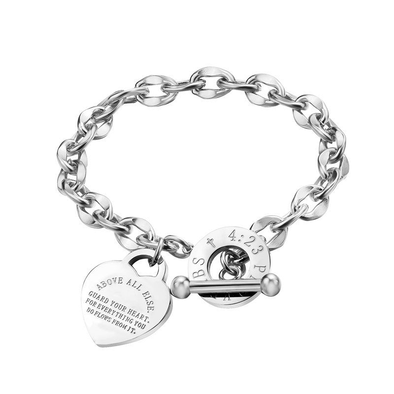 Alessia – Pulsera de mujer tendencia de acero inoxidable