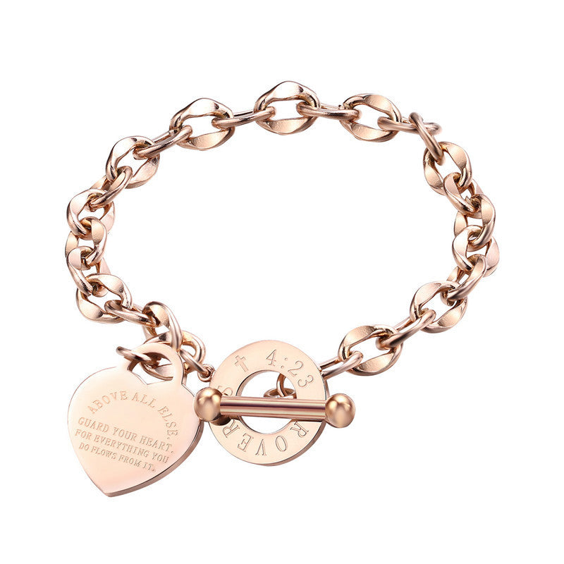 Alessia – Pulsera de mujer tendencia de acero inoxidable