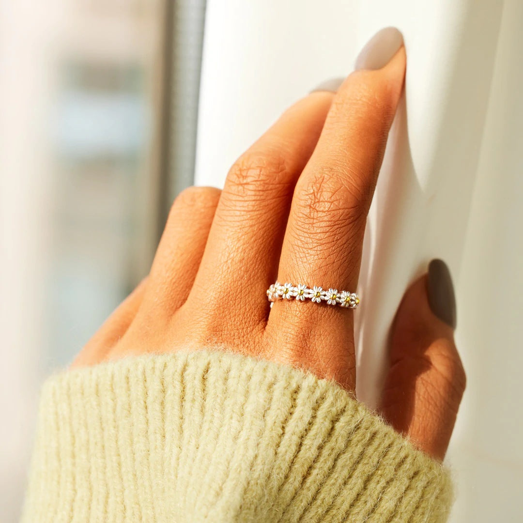 Flor – Anillo de flores elegante