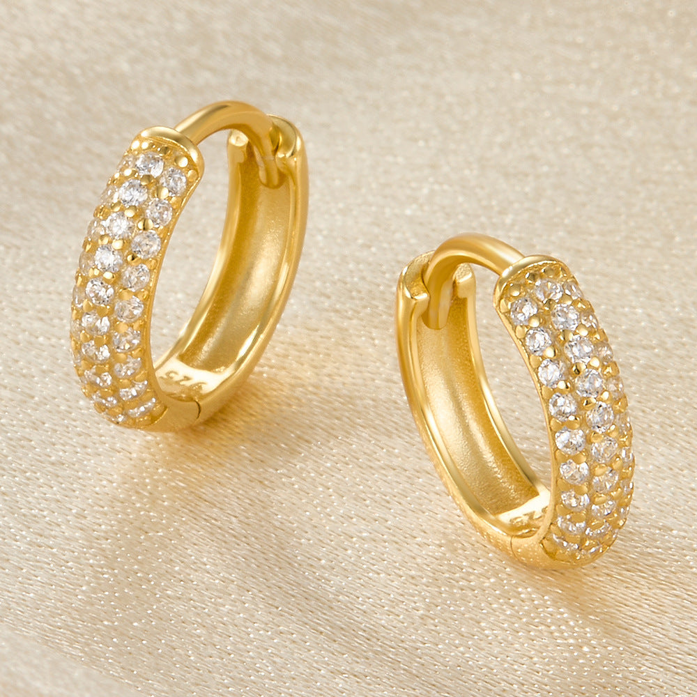 Keira – Aros amplios de oro