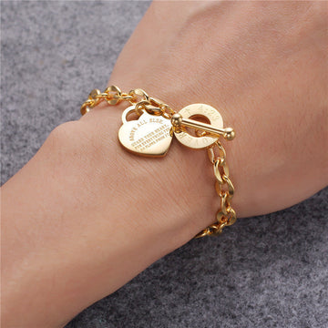 Alessia – Pulsera de mujer tendencia de acero inoxidable