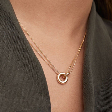 Sabrina - Collar dorado