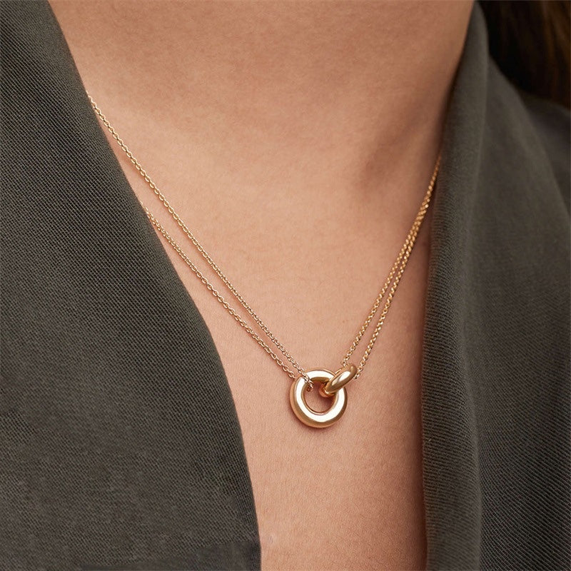 Sabrina - Collar dorado