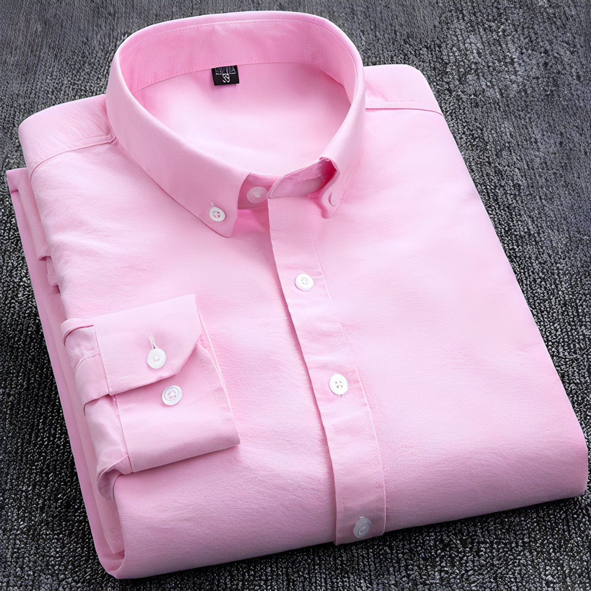 Jezriel - Camisa de moda de manga larga con cuadros para hombre
