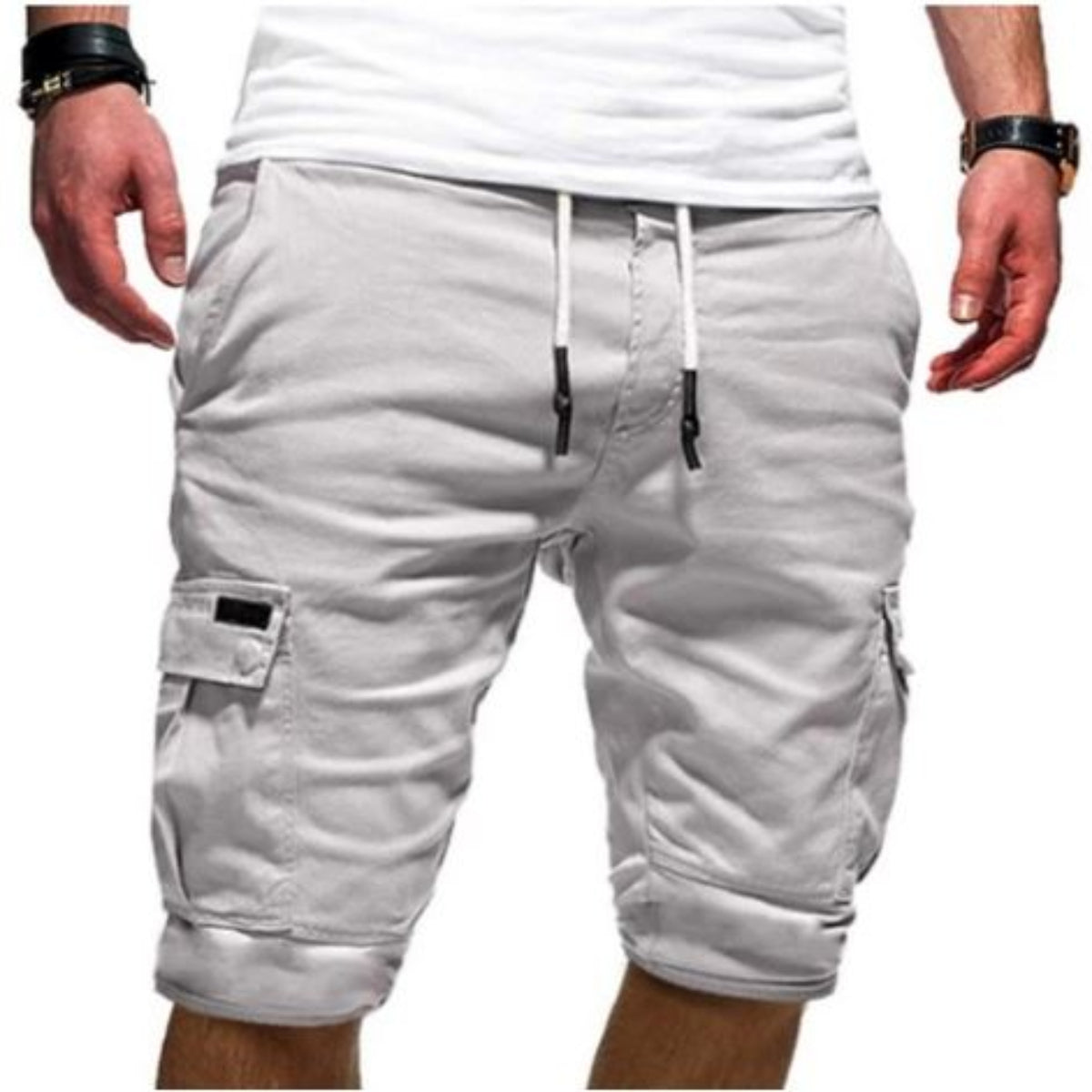 Benjamin - Pantalones Cortos Cargo con Bolsillos