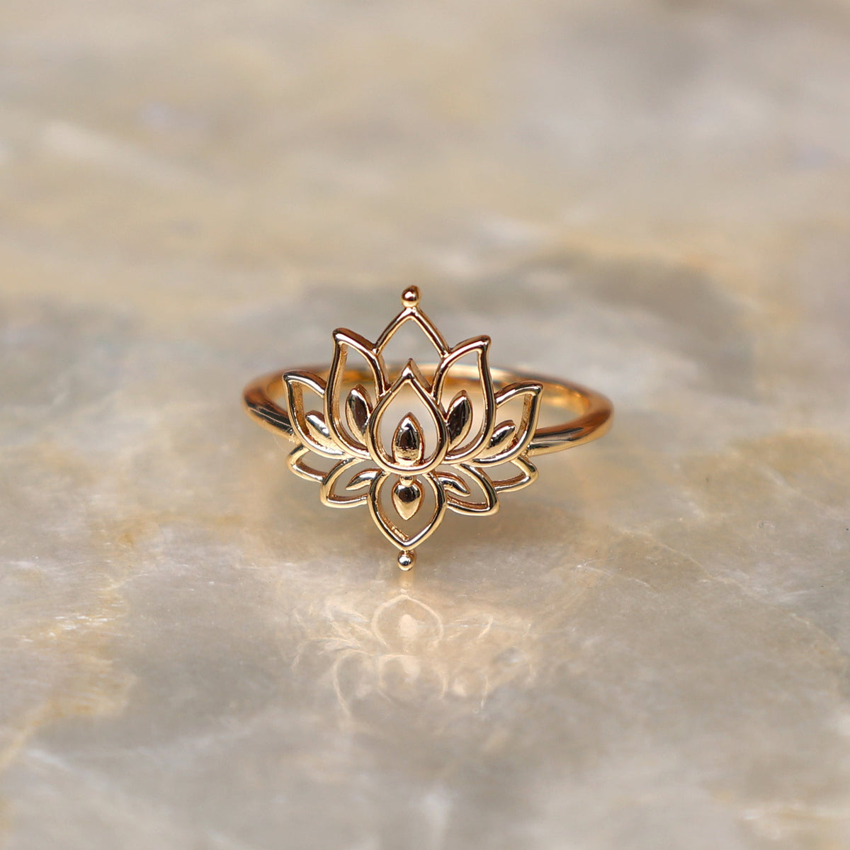 Flor de Loto - Anillo Sutil