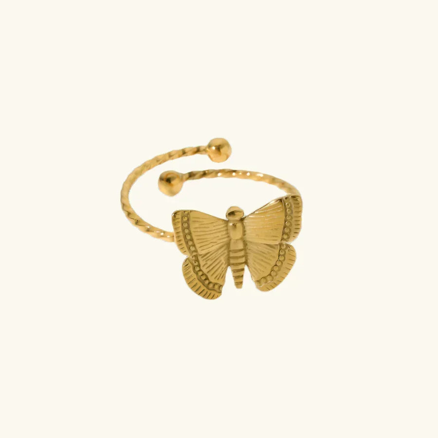 Alina – Anillo Mariposa Chic
