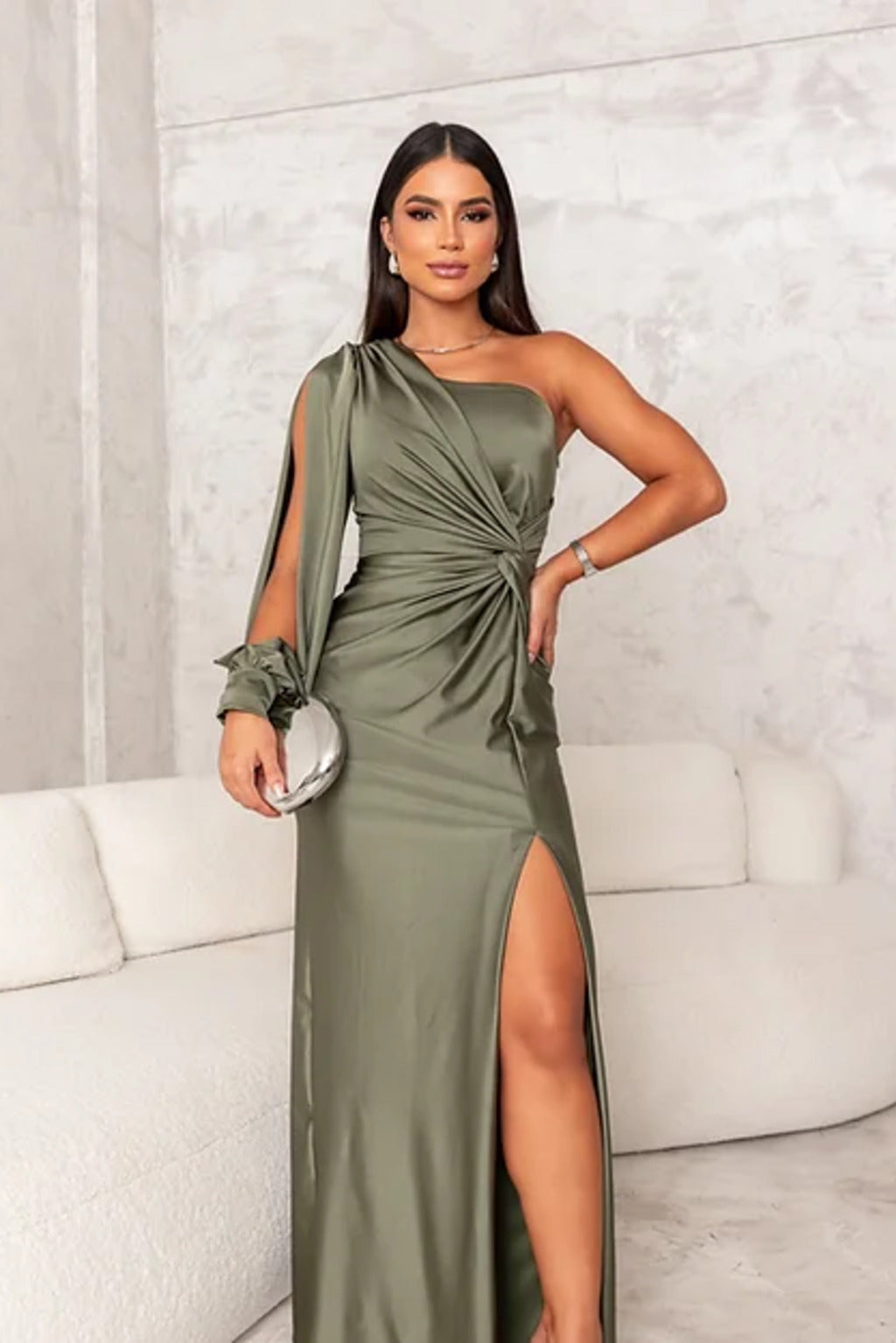 Adah - Vestido Maxi Largo Elegante de Mujer con Estilo