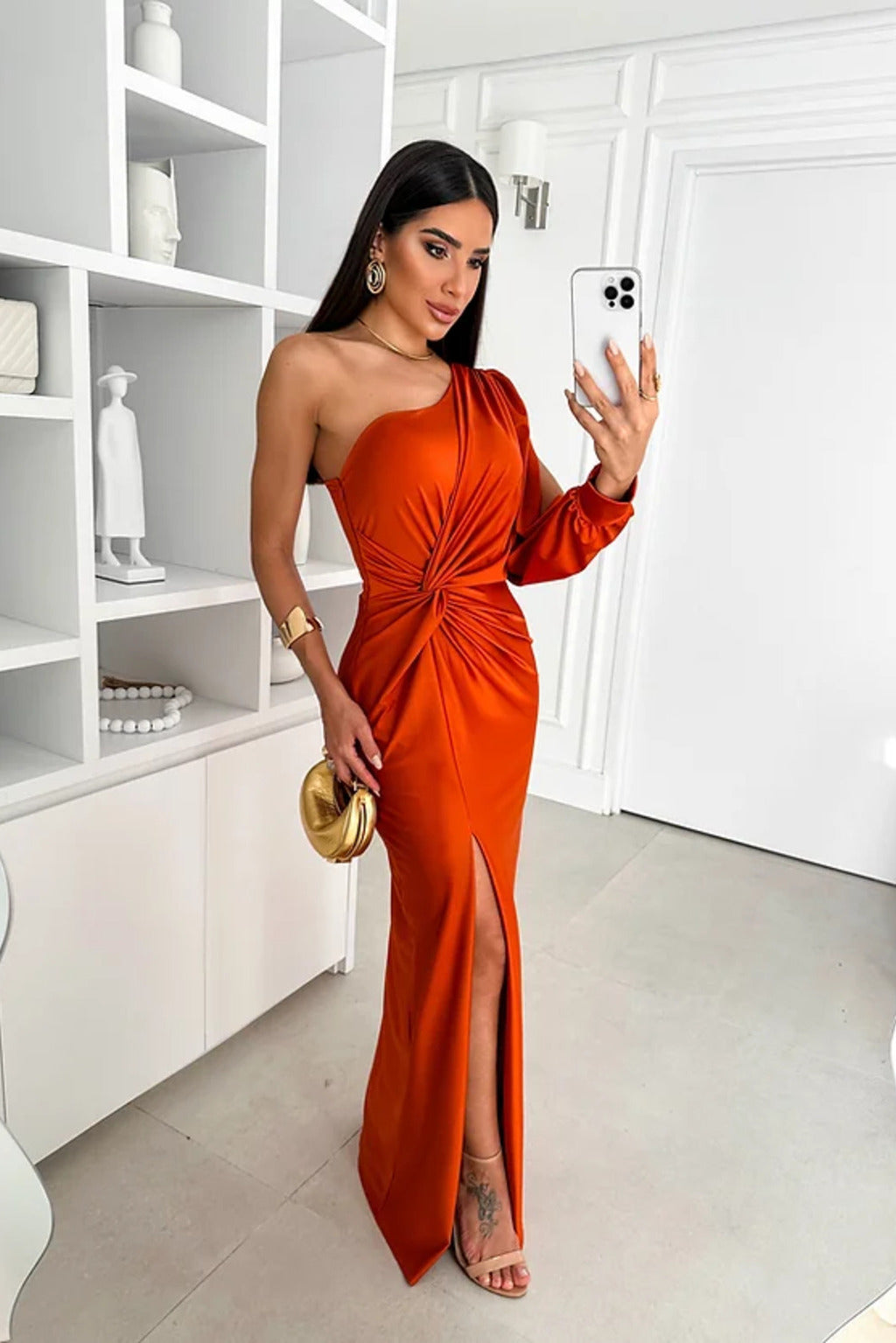 Adah - Vestido Maxi Largo Elegante de Mujer con Estilo