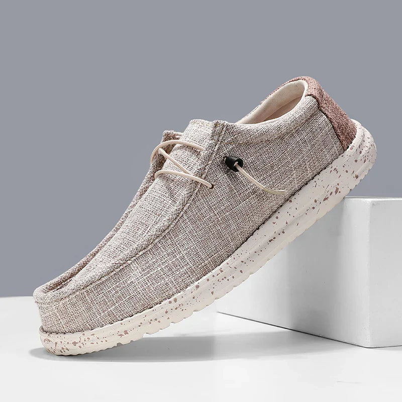 Ethan - Zapatos de cordones con textura