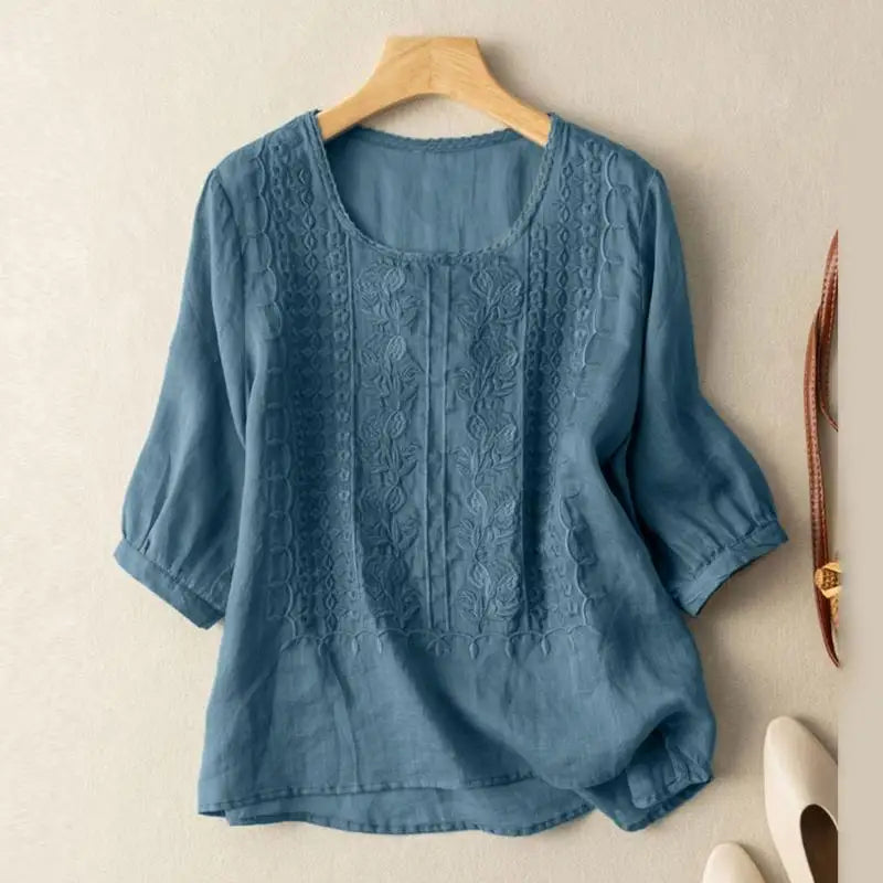 Sonia – Blusa de encaje elegantes para mujeres