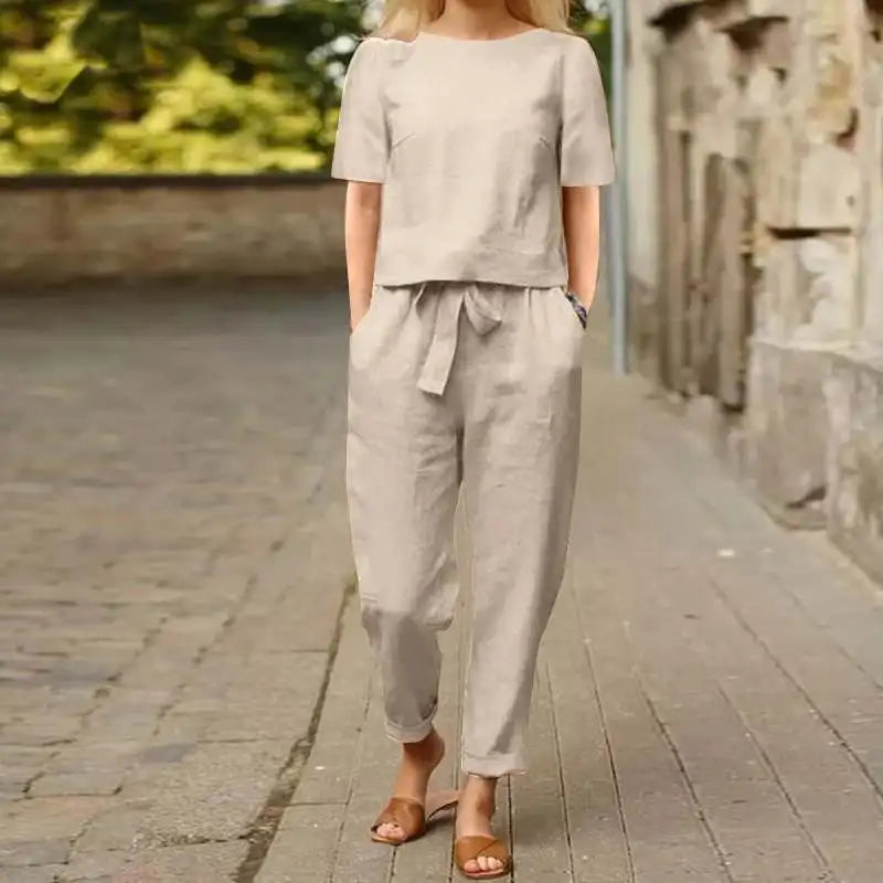 Charlotte - Conjunto de ropa de manga corta